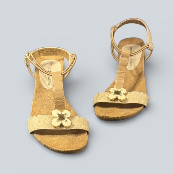 Lindsay Phillips Cork Wedge Sandals - Picture 2 of 6